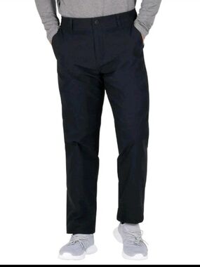 Gerry Men's Water Resistant Fleece Lined Stretch Pants Black Size 40X32